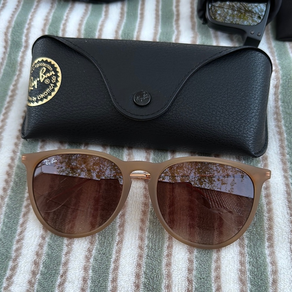 Ray-Ban Brown Sunglasses with Case